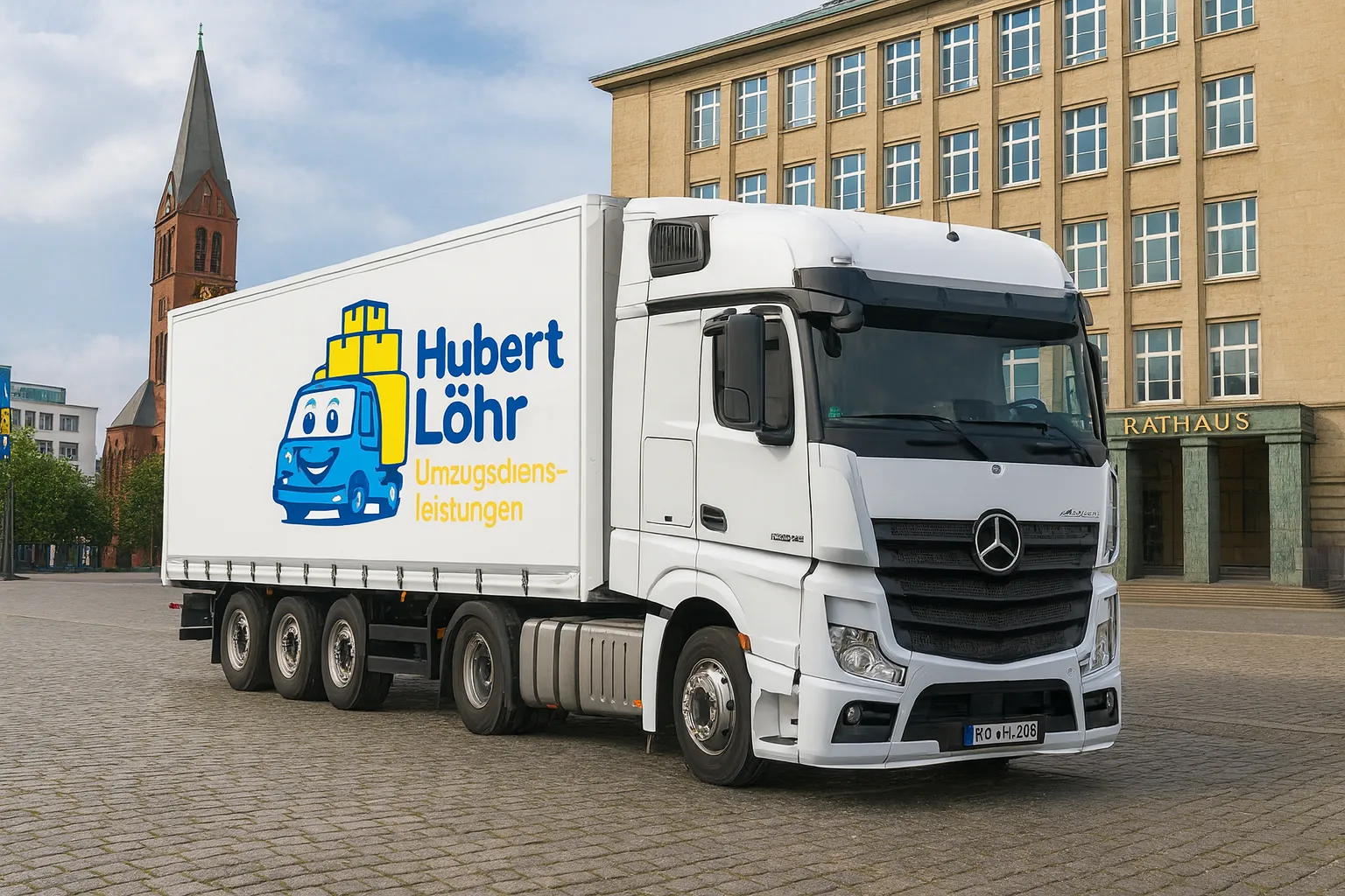 Hubert Löhr Umzüge LKW
